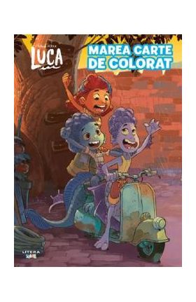 Disney Pixar: Luca. Marea carte de colorat