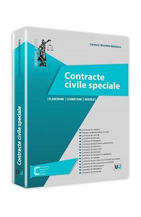 Contracte civile speciale - Carmen-Nicoleta Barbieru