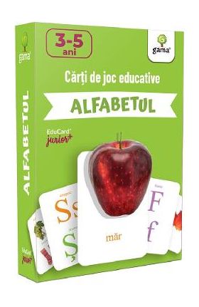 Alfabetul. Carti de joc educative