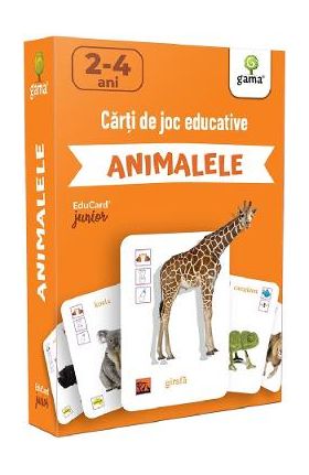 Animalele. Carti de joc educative