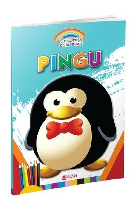 Pingu. Gradinita coloreaza