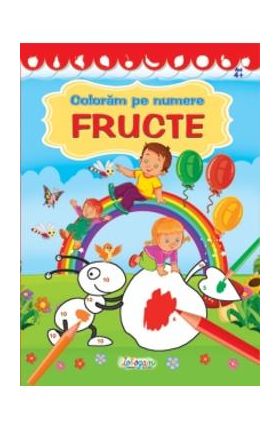 Coloram pe numere: Fructe