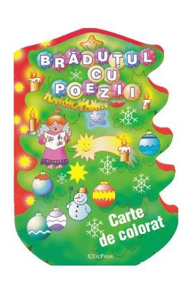 Bradutul cu poezii. Carte de colorat