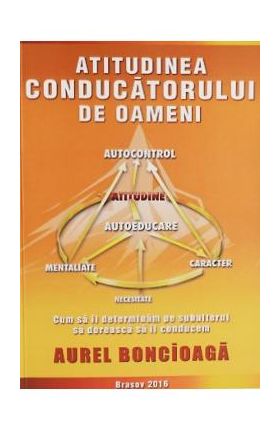 Atitudinea conducatorului de oameni - Aurel Boncioaga