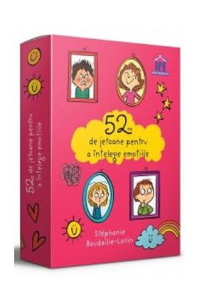 52 de jetoane pentru a intelege emotiile - Stephanie Boudaille-Lorin