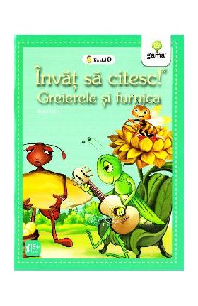 Invat sa citesc! Greierele si furnica 5 ani+