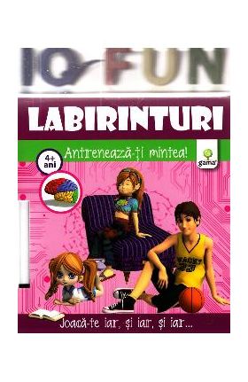 Iq Fun - Labirinturi - Antreneaza-Ti Mintea! 4+ Ani