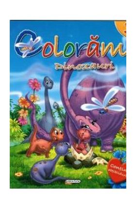 Coloram 3: Dinozauri (Contine abtibilduri)