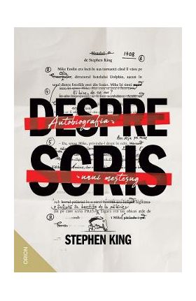 Despre scris. Autobiografia unui mestesug - Stephen King