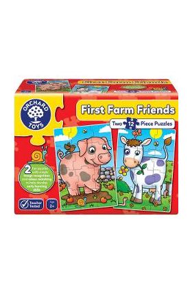 Puzzle First Farm Friends. Primii prieteni de la ferma