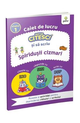 Caiet de lucru. Pot sa citesc si sa scriu: Spiridusii cizmari