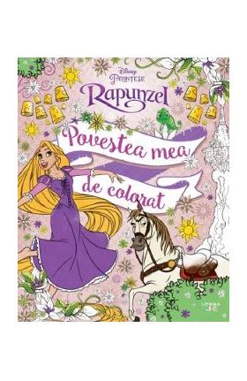 Disney Printese. Rapunzel. Prima mea carte de colorat