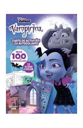 Disney Vampirina. Carte de activitati cu autocolante