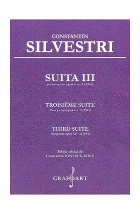 Suita 3 pentru pian opus 6 nr.1 - Constatin Silvestri