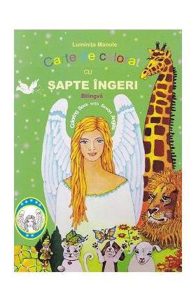 Carte de colorat cu sapte ingeri - Luminita Manole