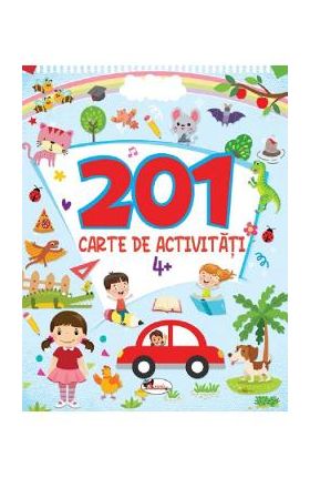 201 carte de activitati 4 ani+