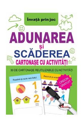 Adunarea si scaderea. Cartonase cu activitati