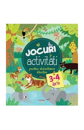 Jocuri si activitati pentru dezvoltarea atentiei 3-4 ani