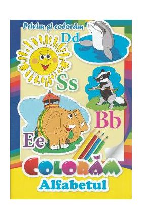 Coloram alfabetul. Privim si coloram