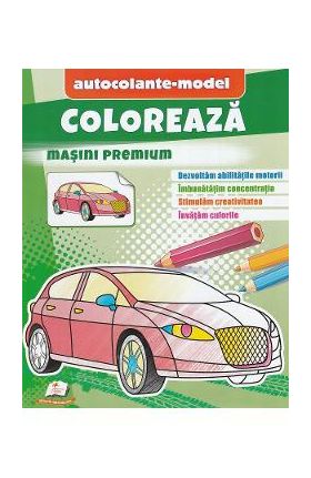 Coloreaza masini premium. Autocolante model