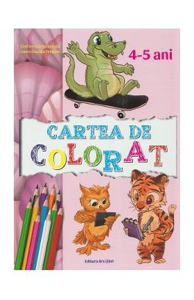 Cartea de colorat 4-5 ani