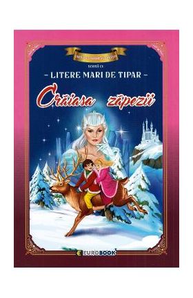 Craiasa zapezii. Carte de colorat cu povesti scrisa cu litere mari de tipar