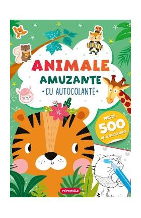 Animale amuzante cu autocolante