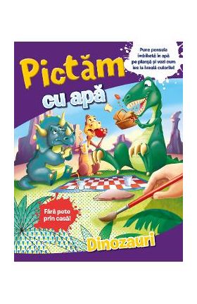 Pictam cu apa: Dinozauri