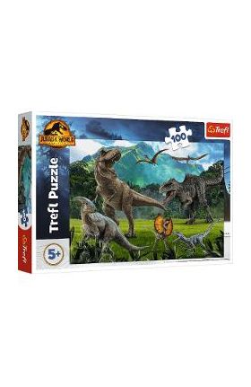 Puzzle 100. Jurassic World: Lumea dinozaurilor