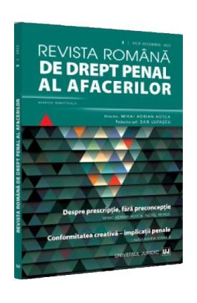 Revista romana de drept penal al afacerilor Nr.2 Iulie-Decembrie 2022