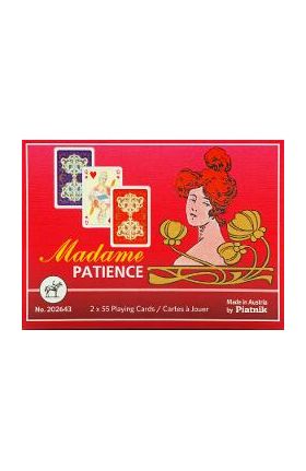 Carti de joc: Madame Patience. Pachet dublu