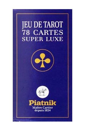 Carti de tarot: Jeu de Tarot Luxe. Albastru