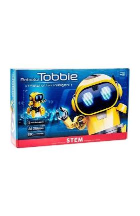 Kit de constructie Robot Tobbie cu inteligenta artificiala