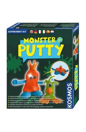 Set educativ STEM: Monstrul de plastilina