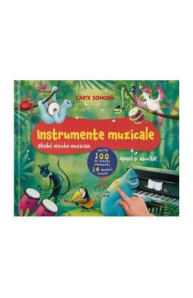 Carte sonora: Instrumente muzicale. Ghidul micului muzician