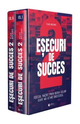 Esecuri de succes Vol.1 + Vol.2 + Cutie cadou Ed.2 - Vlad Mocanu