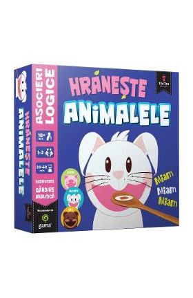 Joc educativ: Hraneste animalele. Asocieri logice