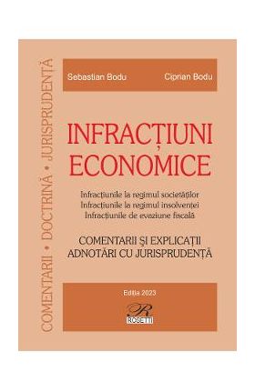 Infractiuni economice - Ciprian Bodu, Sebastian Bodu