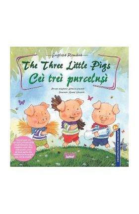 Cei trei purcelusi. The Three Little Pigs
