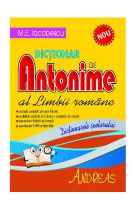 Dictionar de antonime al limbii romane - M.E. Iocobescu