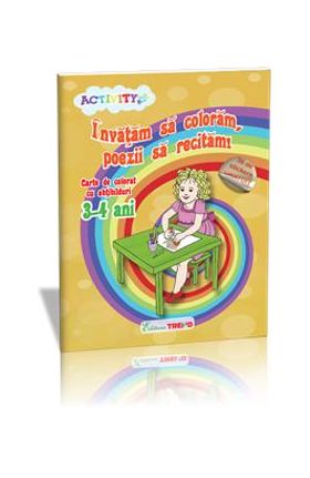 Invatam sa coloram, Poezii sa recitam 3-4 ani