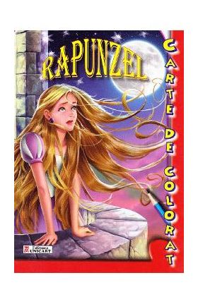 Rapunzel - Carte de colorat