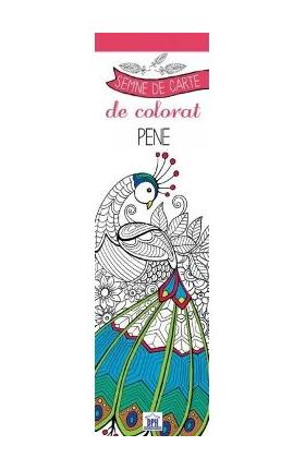 Colorez semnele mele de carte - Pene