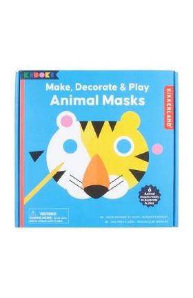 Kit decorativ: Make, decorate and play. Animal Masks