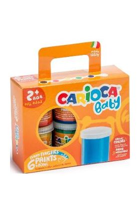 Acuarele Baby Finger Paint 6 buc