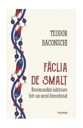 Faclia de smalt. Recomandari iubitoare intr-un secol dezordonat - Teodor Baconschi