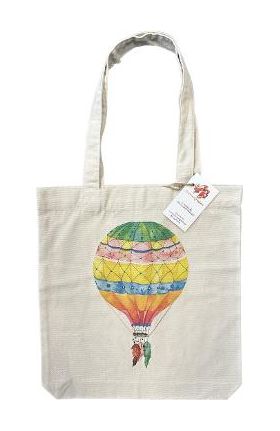 Sacosa panza: Balon cu aer cald. Pene