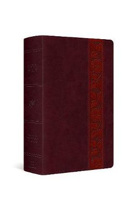 ESV Large Print Personal Size Bible (Trutone, Mahogany, Trellis Design) -