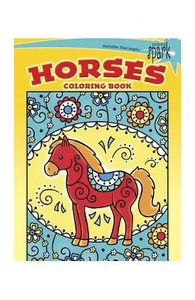 Spark Horses Coloring Book - Noelle Dahlen