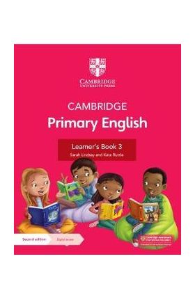Cambridge Primary English Learner's Book 3 with Digital Access (1 Year) - Sarah Lindsay
